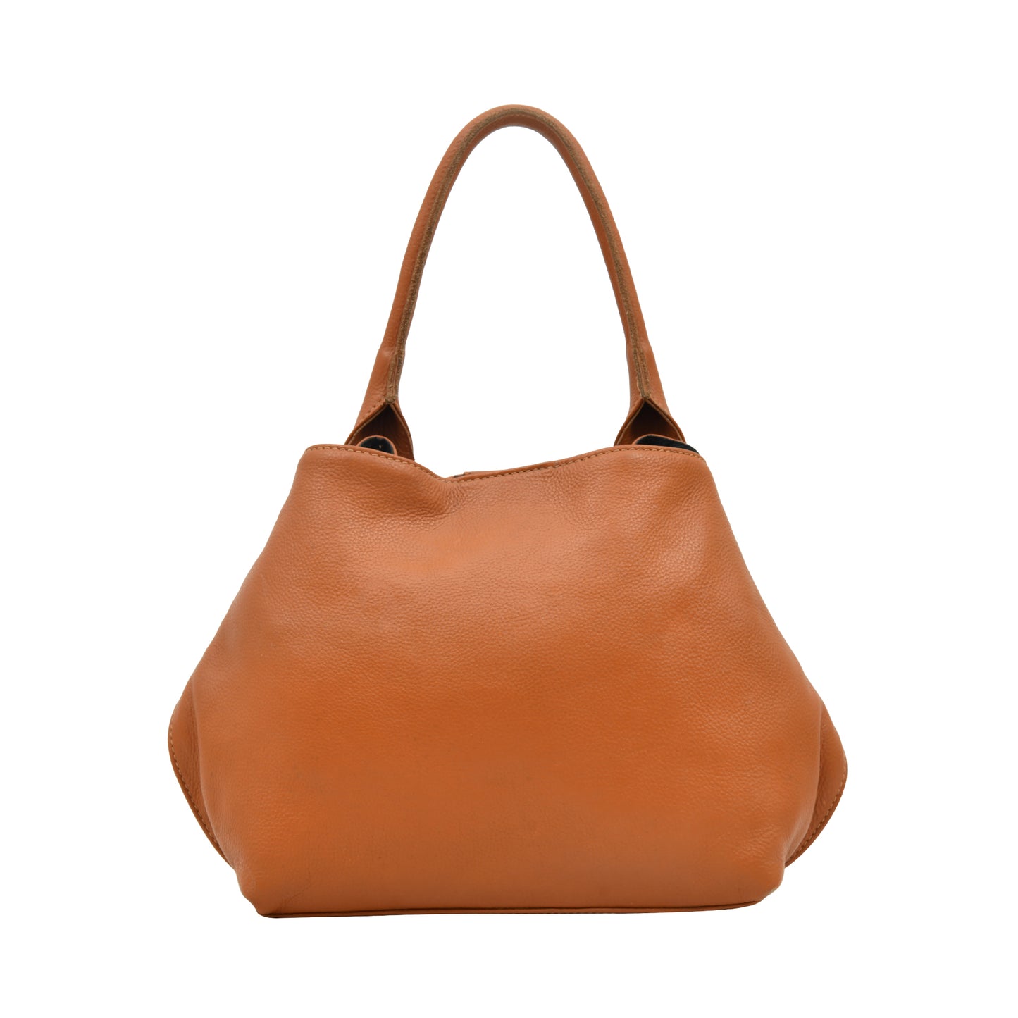 Leather hand bag