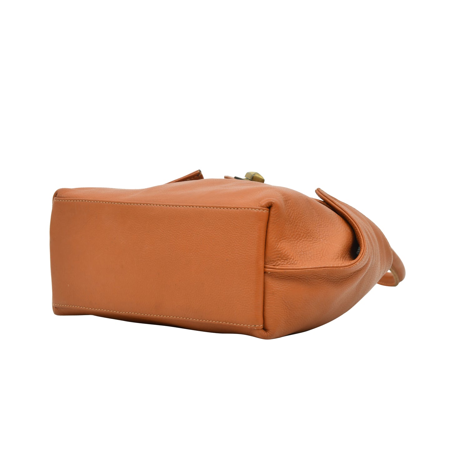 Leather hand bag