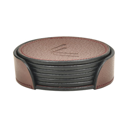 Leather Coaster Set